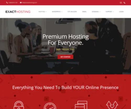 Fastwebsites.com(Exact Hosting) Screenshot