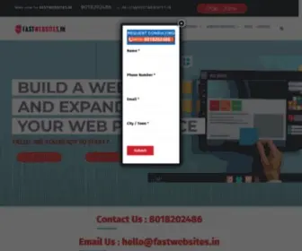 Fastwebsites.in(Best Website Designing Company in Bhubaneswar) Screenshot
