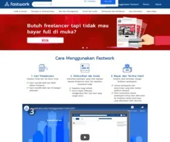 Fastwork.id(Situs Freelance Online Terpercaya #1 di Indonesia) Screenshot