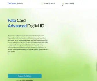 Fatacards.com(Fata Card) Screenshot