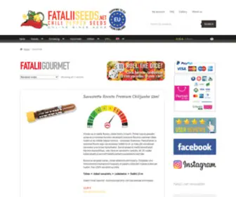 Fataliigourmet.net(Fatalii Seeds) Screenshot