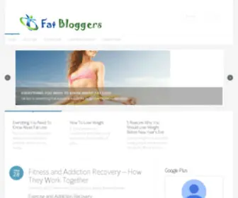 Fatbloggers.net(Weight Loss Blog) Screenshot