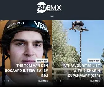 Fatbmx.com(FATBMX The BMX Network Since 1998) Screenshot