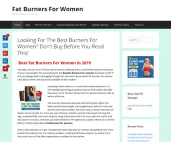 Fatburnersforwomen.org(Fat Burners For Women) Screenshot