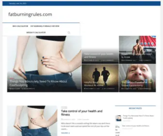 Fatburningrules.com(Fatburningrules) Screenshot