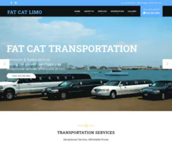 Fatcatlimo.com(Fat Cat Transportation) Screenshot