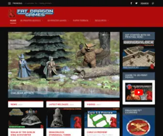 Fatdragongames.com(Fat Dragon Games) Screenshot