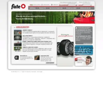 Fate.com.ar(Neumáticos) Screenshot