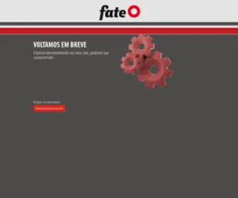 Fate.com.br(Página em Construção) Screenshot