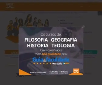 Fatecc.com.br(O campus da FATEC encontra) Screenshot