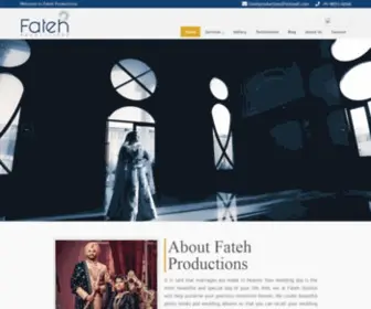 Fatehproductions.com(Fateh Productions) Screenshot