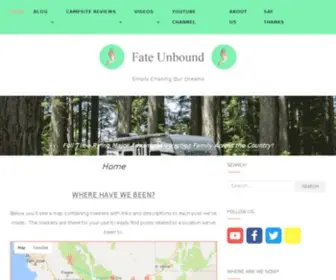 Fateunbound.com(Fate Unbound) Screenshot
