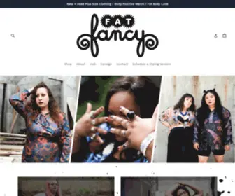 Fatfancyfashions.com(Fat Fancy) Screenshot