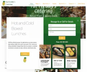 Fatfreddyscatering.com(Catering & BBQ Caterer in Phoenix AZ) Screenshot