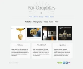 Fatgraphics.com(Fat Graphics Website Design) Screenshot