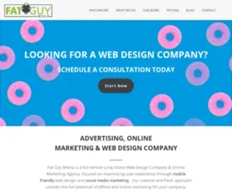 Fatguymedia.com(Web Design Company & Marketing Agency) Screenshot