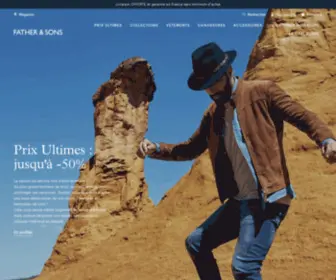 Father-AND-Sons.com(Father & Sons) Screenshot