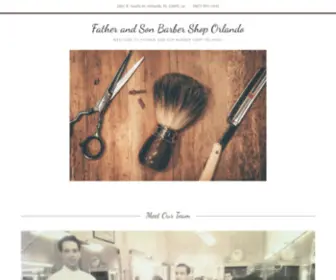 Fatherandsonbarbershoporlando.com(Father and Son Barber Shop Orlando) Screenshot