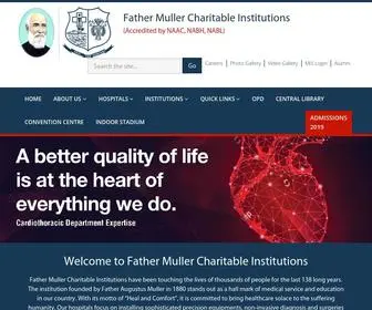 Fathermuller.edu.in(FATHER MULLER CHARITABLE INSTITUTIONS) Screenshot