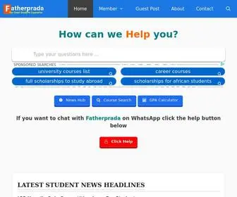 Fatherprada.com(Counselling Students and Graduates) Screenshot