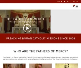 Fathersofmercy.com(Front Page) Screenshot