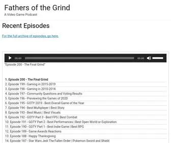 Fathersofthegrind.com(FOTG Podcast) Screenshot