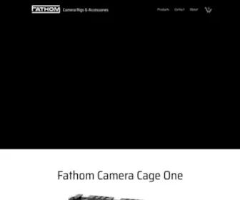 Fathomcamera.com(The Fathom Camera Cage) Screenshot