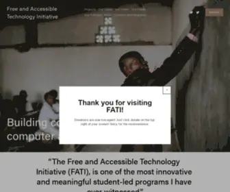 Fati.io(Free and Accessible Technology Initiative) Screenshot