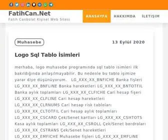 Fatihcan.net(Fatih) Screenshot