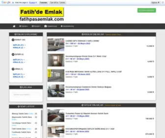 Fatihpasaemlak.com(Fatih Emlak) Screenshot