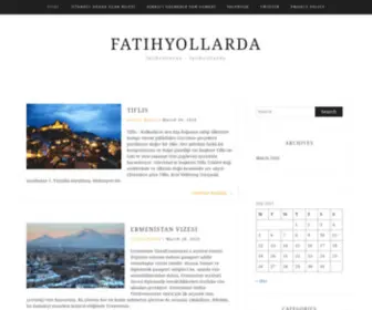 Fatihyollarda.com(Seyahat) Screenshot