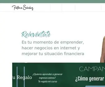 Fatima-Sanchez.com(Coaching) Screenshot