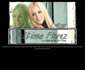 Fatimaflorez.com(Fátima) Screenshot