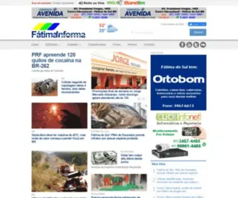 Fatimainforma.com.br(Fátima) Screenshot