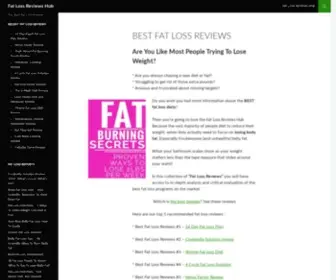 Fatlossreviewshub.com(BEST Fat Loss Reviews) Screenshot