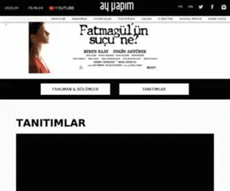 Fatmagulunsucune.tv(Ay Yapım Resmi Web Sayfası) Screenshot