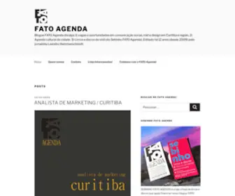 Fatoagenda.com.br(FATO Agenda) Screenshot