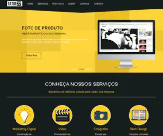 Fator22.com.br(Fator 22) Screenshot