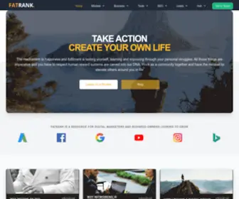 Fatrank.com(Digital Nomad) Screenshot