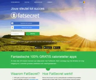 Fatsecret.be(FatSecret België) Screenshot
