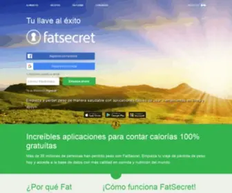 Fatsecret.com.ar(FatSecret Argentina) Screenshot