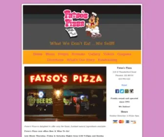 Fatsospizza.com(Fatso's Pizza) Screenshot