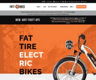 Fattebikes.com(Denver's First Ebike Company) Screenshot