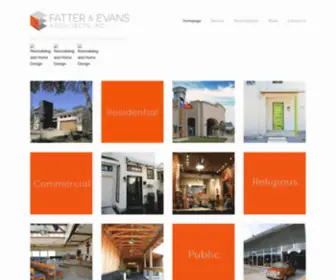 Fatterevans.com(Fatter & Evans Architects) Screenshot