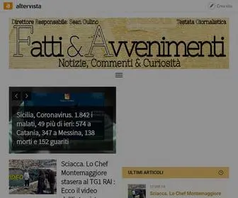 Fattieavvenimenti.it(Fatti & Avvenimenti Fatti & Avvenimenti) Screenshot