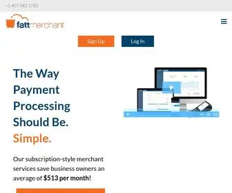 Fattmerchant.com(Better, Cheaper Credit Card Processing) Screenshot