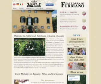 Fattoriadifubbiano.it(Fattoria di Fubbiano) Screenshot