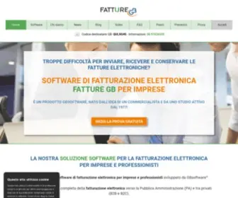 Fatturegb.it(Software fatturazione elettronica imprese) Screenshot