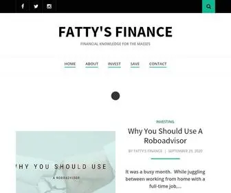 Fattysfinance.com(Fatty’s Finance. My aim) Screenshot