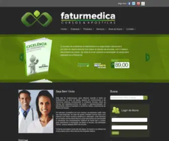 Faturmedica.com.br(Cursos e Apostilas) Screenshot